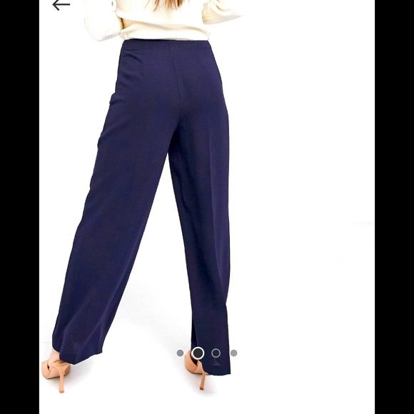 Petite Wide Leg Pants - Picture 2 of 8